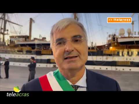 Al momento stai visualizzando Teleacras – L’Amerigo Vespucci a Porto Empedocle