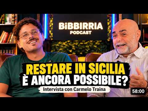 Al momento stai visualizzando «Perché i giovani scappano dalla Sicilia?» | Carmelo Traina – Bibbirria Podcast