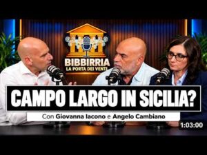 Scopri di più sull'articolo IACONO E CAMBIANO: il CAMPO LARGO riuscirà a cambiare la Sicilia? | Bibbirria Podcast