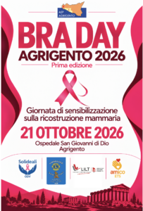 Scopri di più sull'articolo “BRA Day Agrigento 2026”, una giornata dedicata alla ricostruzione mammaria