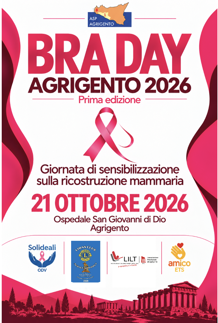 Al momento stai visualizzando “BRA Day Agrigento 2026”, una giornata dedicata alla ricostruzione mammaria