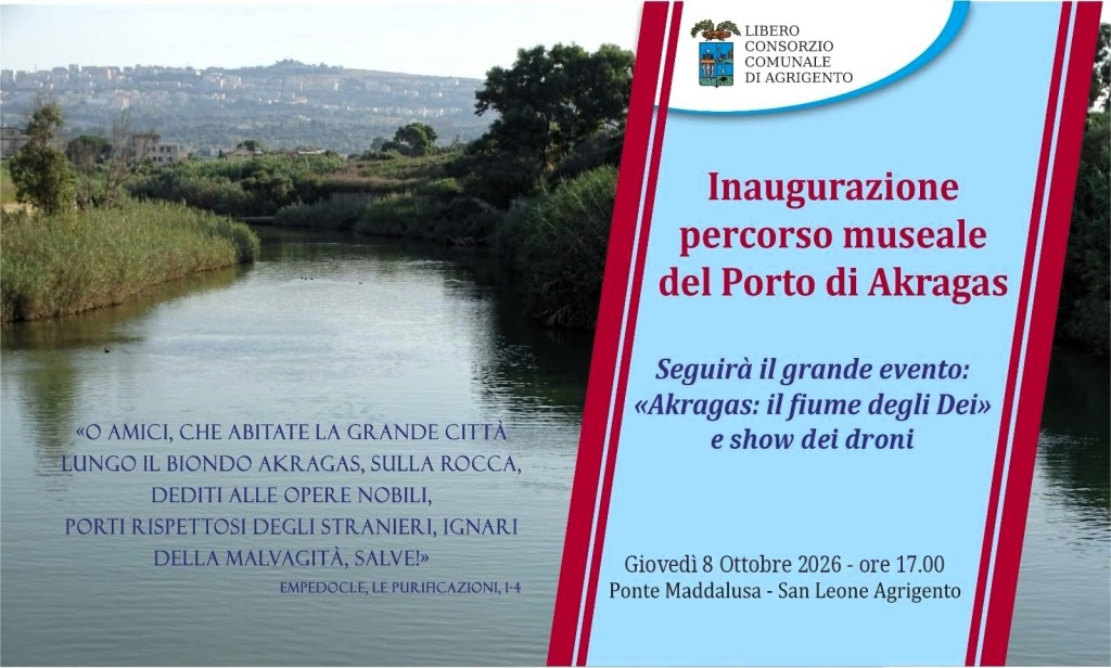 Al momento stai visualizzando Agrigento – L’antico porto di Akragas torna a splendere, oggi l’inaugurazione del percorso museale