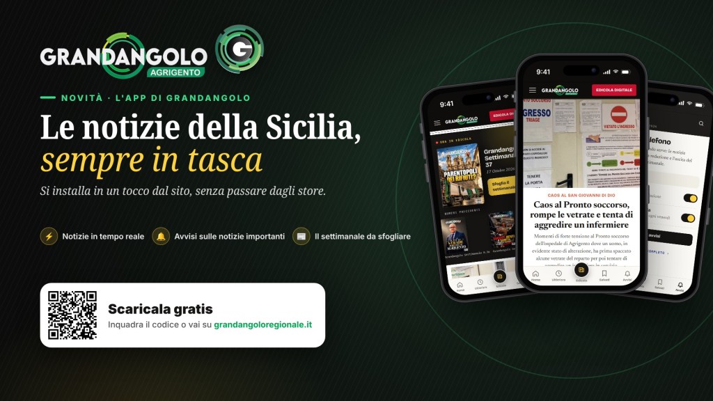Al momento stai visualizzando Agrigento – Grandangolo ora è anche un’app: le notizie sempre in tasca, gratis e senza store